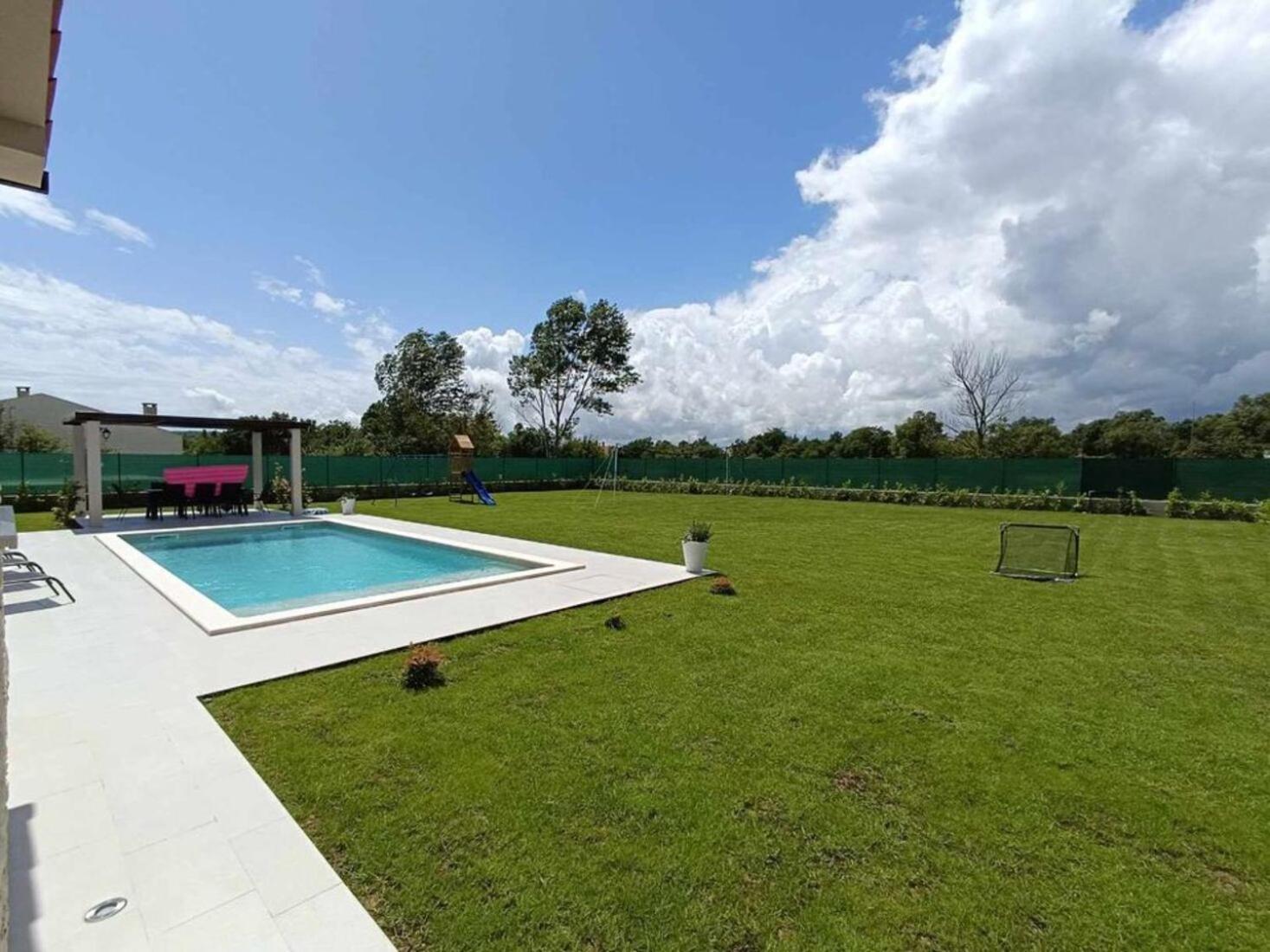 Villa Animo For 8 People Near Labin - Rabac With Private Pool, Children Playground & Beautiful Garden Raša Εξωτερικό φωτογραφία